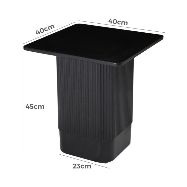 clara noir side table clara noir side table