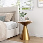 golden halo round side table golden halo round side table