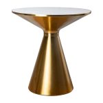 golden halo round side table golden halo round side table