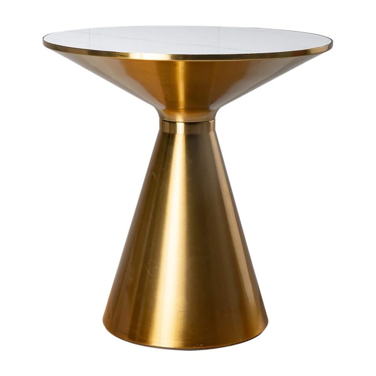 golden halo round side table golden halo round side table