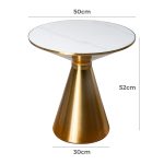 golden halo round side table golden halo round side table