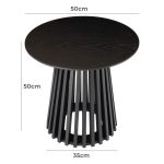 palmer charcoal chic side table palmer charcoal chic side table