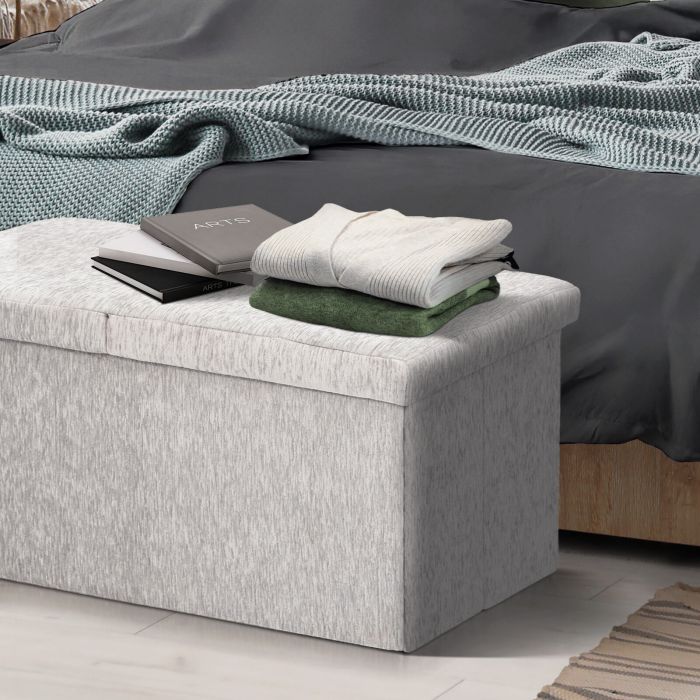 foldable storage ottoman flip lid side table toy blanket organiser seat kira grey foldable storage ottoman flip lid side table toy blanket organiser seat kira grey