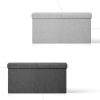 foldable storage ottoman flip lid side table toy blanket organiser seat kira grey foldable storage ottoman flip lid side table toy blanket organiser seat kira grey