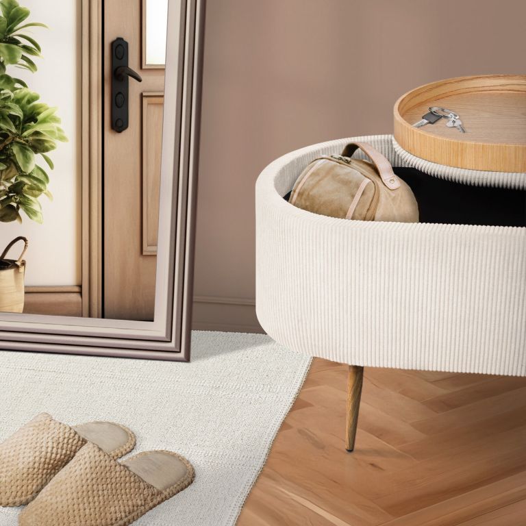 coffee table storage ottoman corduroy padded blanket box bench esme cream coffee table storage ottoman corduroy padded blanket box bench esme cream