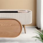 coffee table storage ottoman corduroy padded blanket box bench esme cream coffee table storage ottoman corduroy padded blanket box bench esme cream
