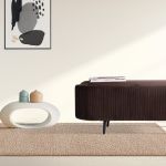 coffee table storage ottoman velvet padded blanket box bench irene brown