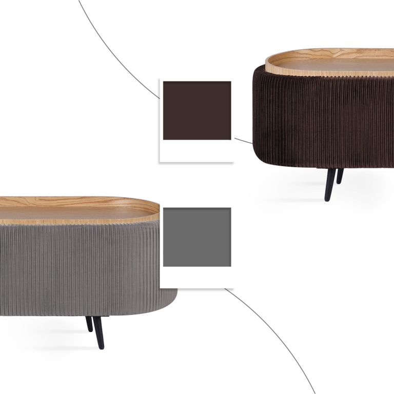coffee table storage ottoman velvet padded blanket box bench irene grey