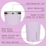 corkcicle tumbler 750ml matte black