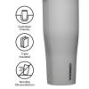 corkcicle go cup xl 887ml walnut wood