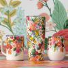 corkcicle tumbler 750ml rifle paper garden party cream