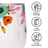 corkcicle stemless 340ml rifle paper garden party cream corkcicle stemless 340ml rifle paper garden party cream