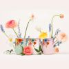 corkcicle stemless 340ml rifle paper garden party cream corkcicle stemless 340ml rifle paper garden party cream