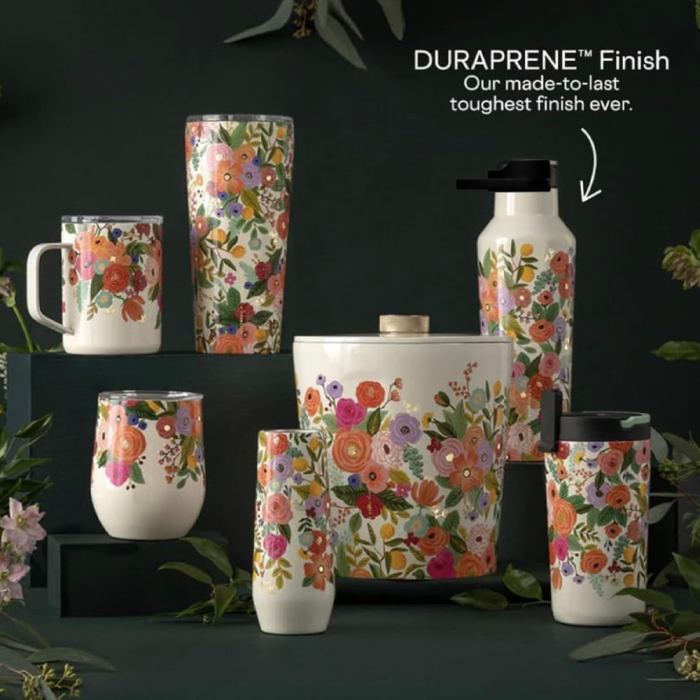 corkcicle stemless flute 207ml rifle paper garden party cream corkcicle stemless flute 207ml rifle paper garden party cream