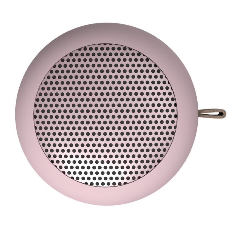 kreafunk alight bluetooth speaker dusty rose