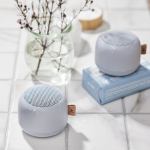 kreafunk alight bluetooth speaker cloudy blue