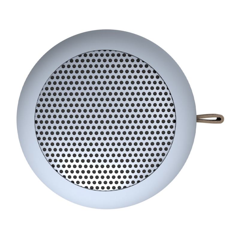 kreafunk alight bluetooth speaker cloudy blue
