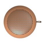 kreafunk alight bluetooth speaker waffle orange