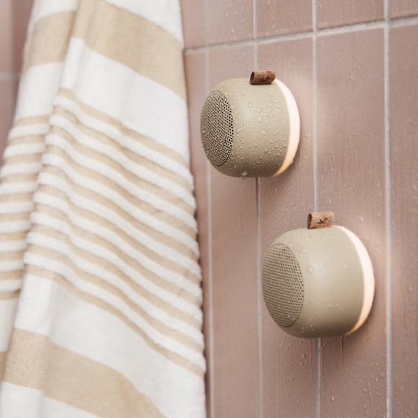 kreafunk alight bluetooth speaker ivory sand kreafunk alight bluetooth speaker ivory sand
