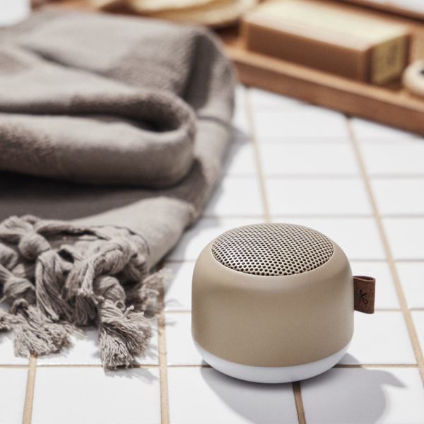 kreafunk alight bluetooth speaker ivory sand kreafunk alight bluetooth speaker ivory sand