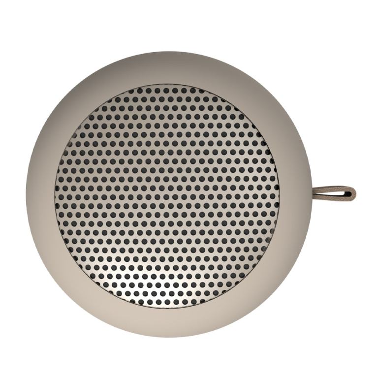 kreafunk alight bluetooth speaker ivory sand