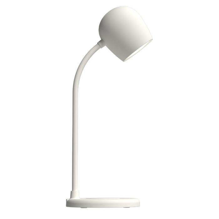 kreafunk ellie lamp w/ qi charger and bluetooth speaker white kreafunk ellie lamp w/ qi charger and bluetooth speaker white