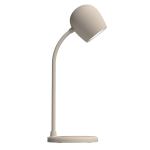 kreafunk ellie lamp w/ qi charger and bluetooth speaker ivory sand kreafunk ellie lamp w/ qi charger and bluetooth speaker ivory sand