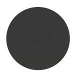 kreafunk wicharge 3 wireless qi charger 15w black