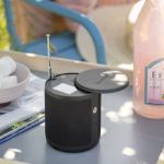 kreafunk dabbie dab+/fm radio w/ bluetooth black