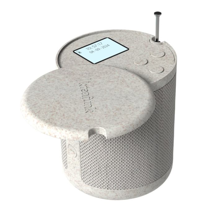 kreafunk dabbie dab+/fm radio w/ bluetooth wheat kreafunk dabbie dab+/fm radio w/ bluetooth wheat