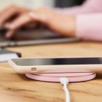 kreafunk wicharge 2 wireless qi charger 15w dusty rose