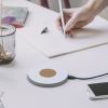 kreafunk wicharge 2 wireless qi charger 15w moon grey