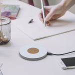 kreafunk wicharge 2 wireless qi charger 15w moon grey
