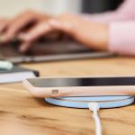 kreafunk wicharge 2 wireless qi charger 15w cloudy blue