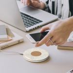 kreafunk wicharge 2 wireless qi charger 15w wheat kreafunk wicharge 2 wireless qi charger 15w wheat