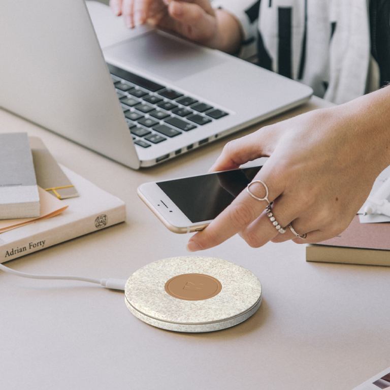 kreafunk wicharge 2 wireless qi charger 15w wheat kreafunk wicharge 2 wireless qi charger 15w wheat
