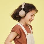 kreafunk kids buzz junior bluetooth headphones ivory sand kreafunk kids buzz junior bluetooth headphones ivory sand