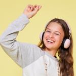 kreafunk kids buzz bluetooth headphones w/ anc dusty rose kreafunk kids buzz bluetooth headphones w/ anc dusty rose