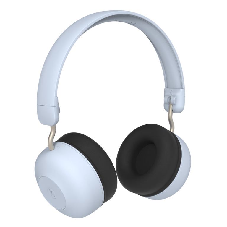 kreafunk kids buzz bluetooth headphones w/ anc cloudy blue kreafunk kids buzz bluetooth headphones w/ anc cloudy blue