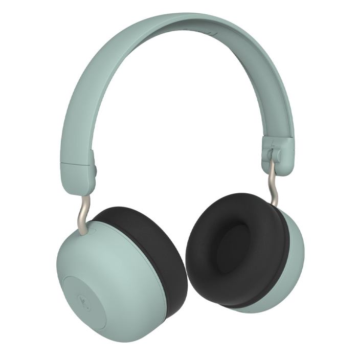 kreafunk kids buzz bluetooth headphones w/ anc dusty green kreafunk kids buzz bluetooth headphones w/ anc dusty green