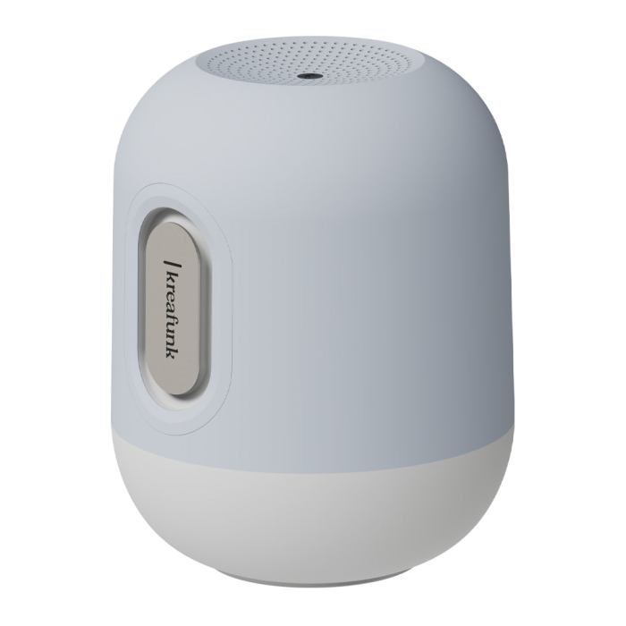 kreafunk kids glowie bluetooth speaker w/ light cloudy blue kreafunk kids glowie bluetooth speaker w/ light cloudy blue
