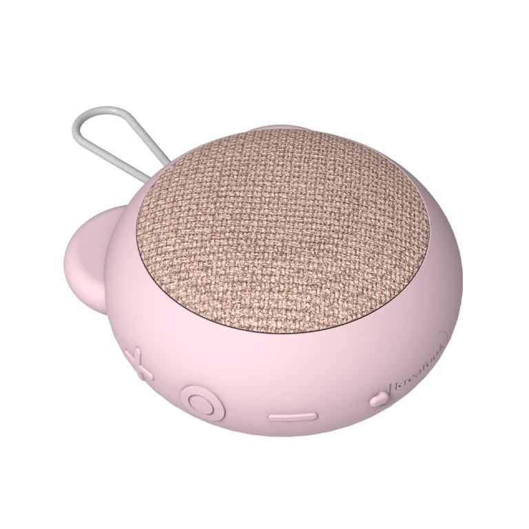 kreafunk kids roar bluetooth speaker dusty rose
