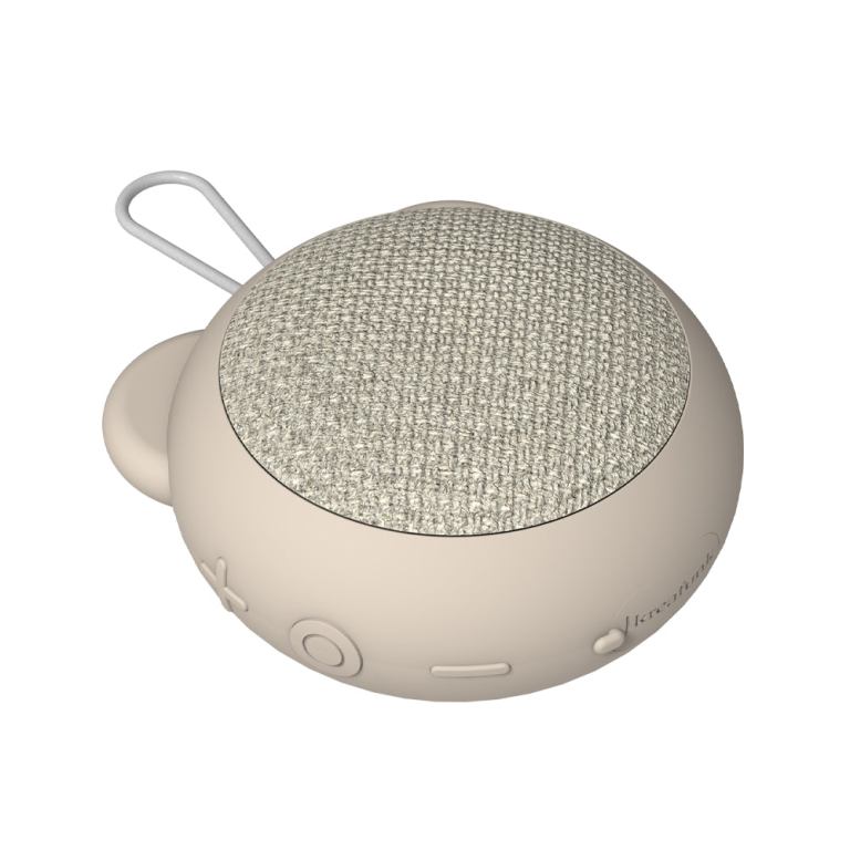 kreafunk kids roar bluetooth speaker ivory sand