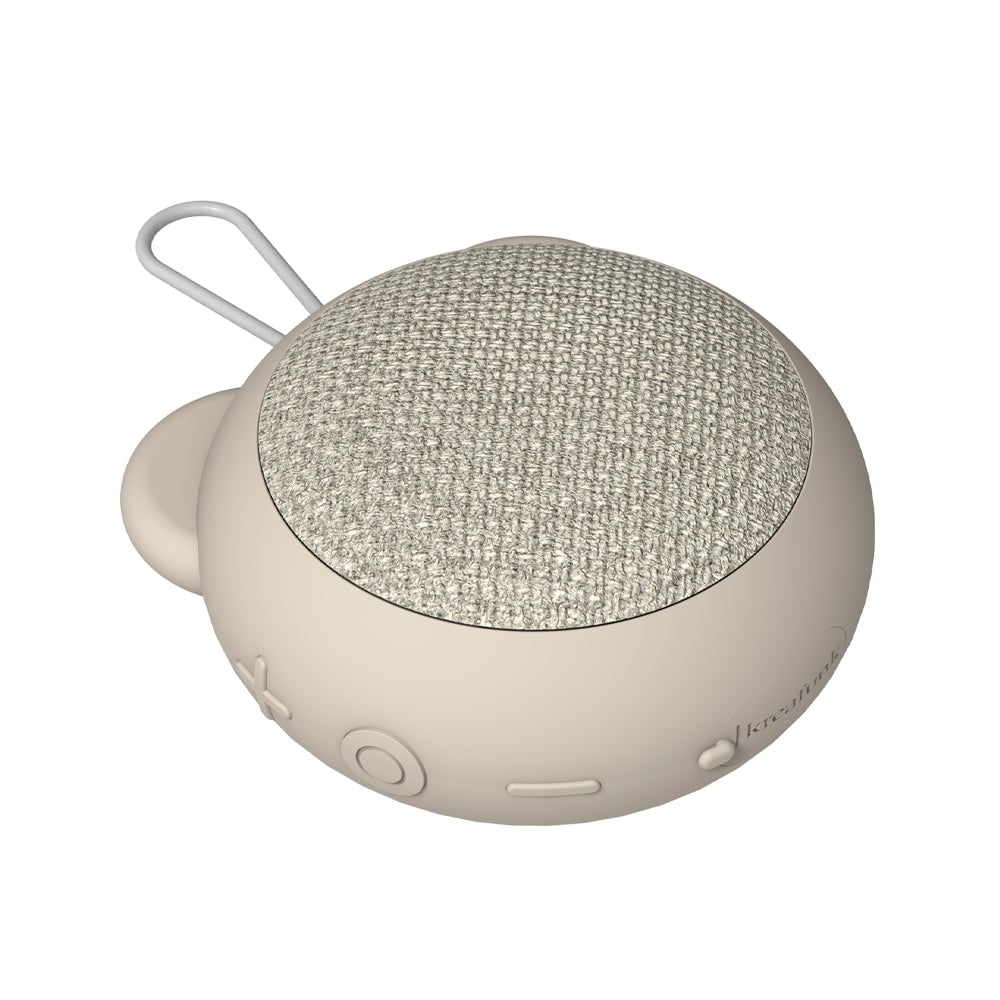 kreafunk kids roar bluetooth speaker ivory sand