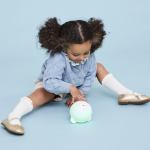kreafunk kids blob lamp white / moon grey kreafunk kids blob lamp white / moon grey