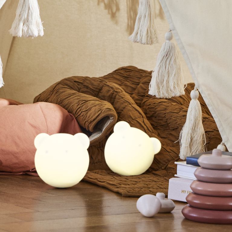 kreafunk kids blob lamp white / moon grey kreafunk kids blob lamp white / moon grey