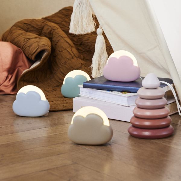 kreafunk kids cloudy lamp ivory sand