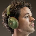 kreafunk abeat qi bluetooth headphones w/ anc urban green