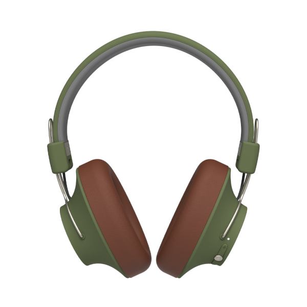 kreafunk abeat qi bluetooth headphones w/ anc urban green