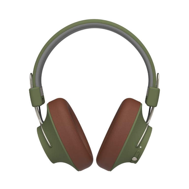 kreafunk abeat qi bluetooth headphones w/ anc urban green
